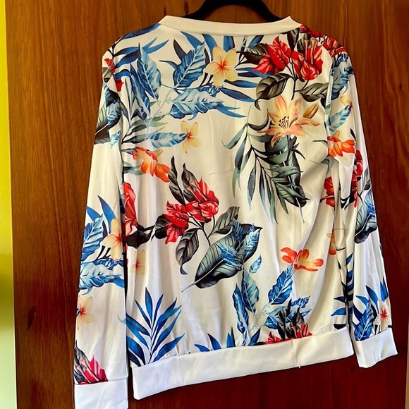 Floral zip jacket - Picture 2 of 2